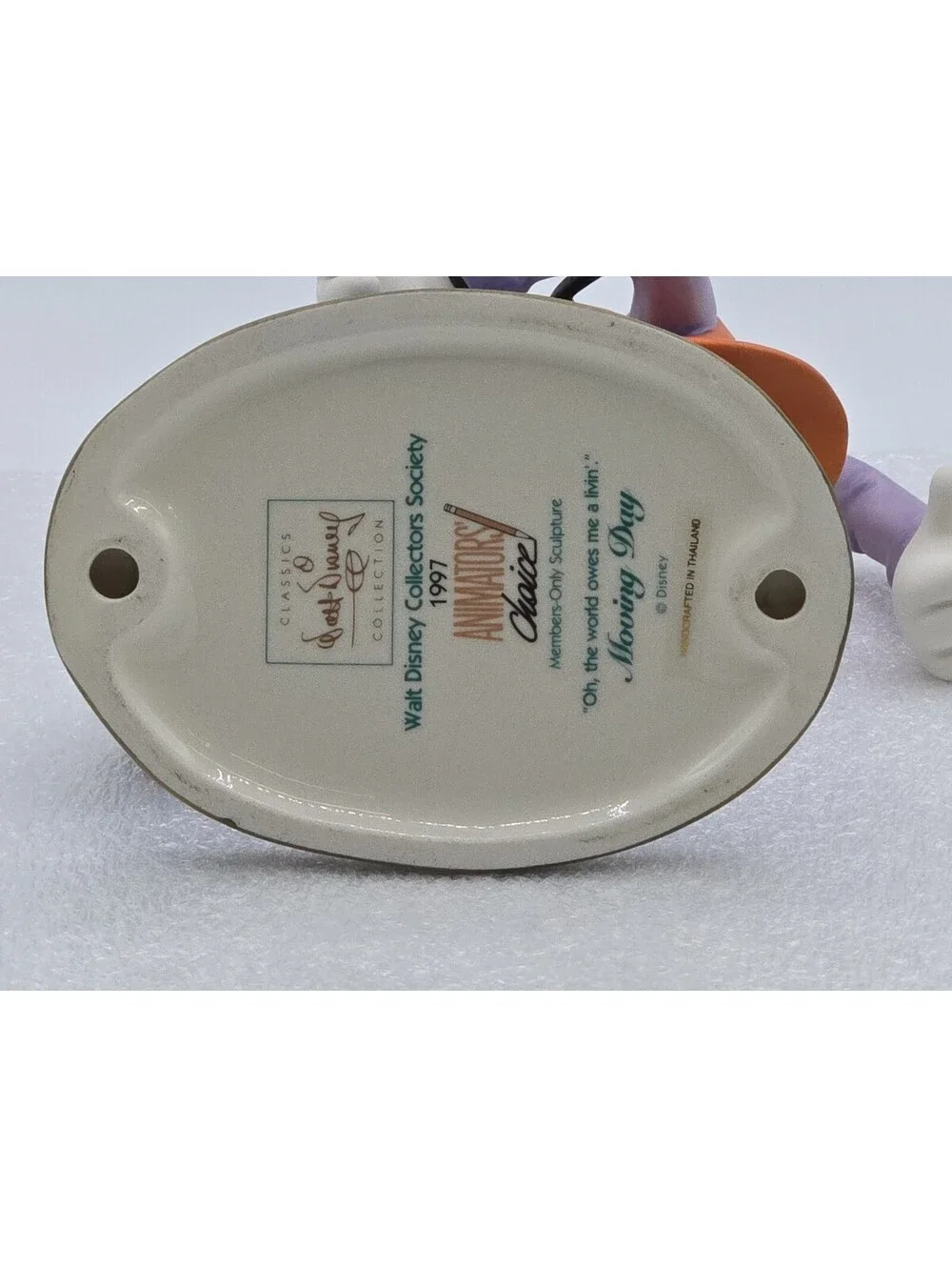 WDCC Disney Goofy Moving Day Oh The World Owes Me A Livin Figure NIB Sealed COA